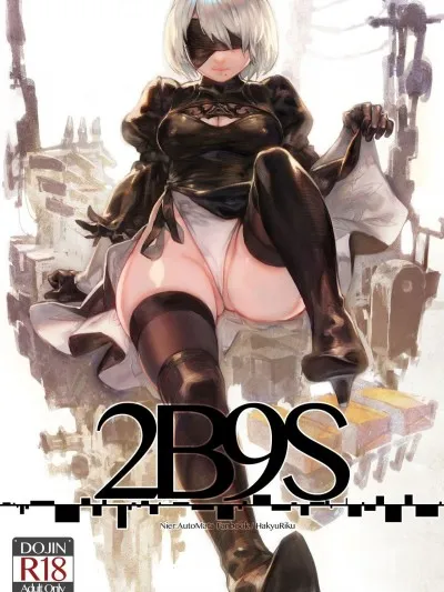 工口无翼乌全彩触手2B9S(ニーアオートマタ)