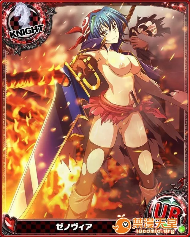 无翼乌邪恶工番口番邪恶HighschoolDxDMobageCards(18)