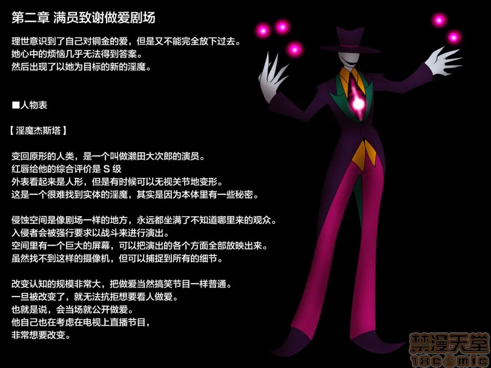 邪恶帝全彩之调教催眠调教魔杖のルージュ-淫魔侵蚀、爆乳ヒロインは淫魔へ堕ちる-上巻:败北と堕落の魔女