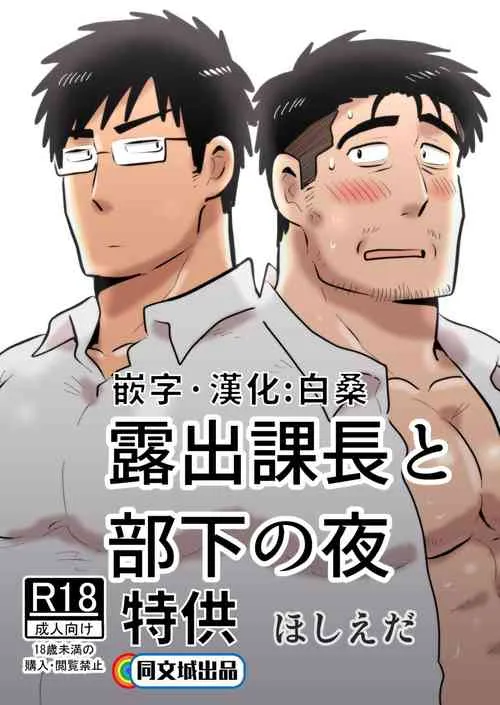 日本邪恶h口工全彩之露出课长と部下の夜