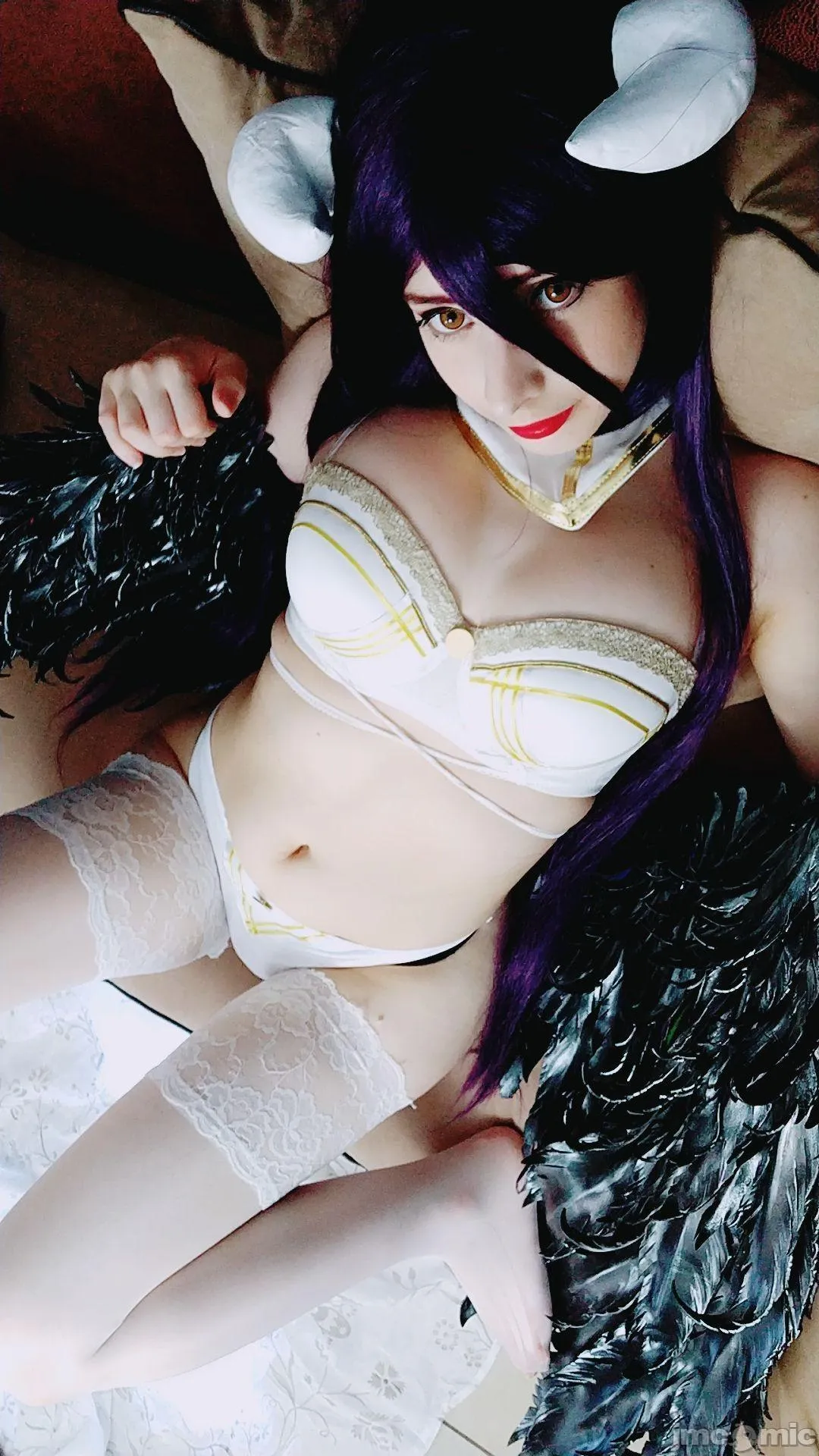 无翼乌工口里番无色无遮挡MikomiHokina-AlbedoLingerie(Overlord)