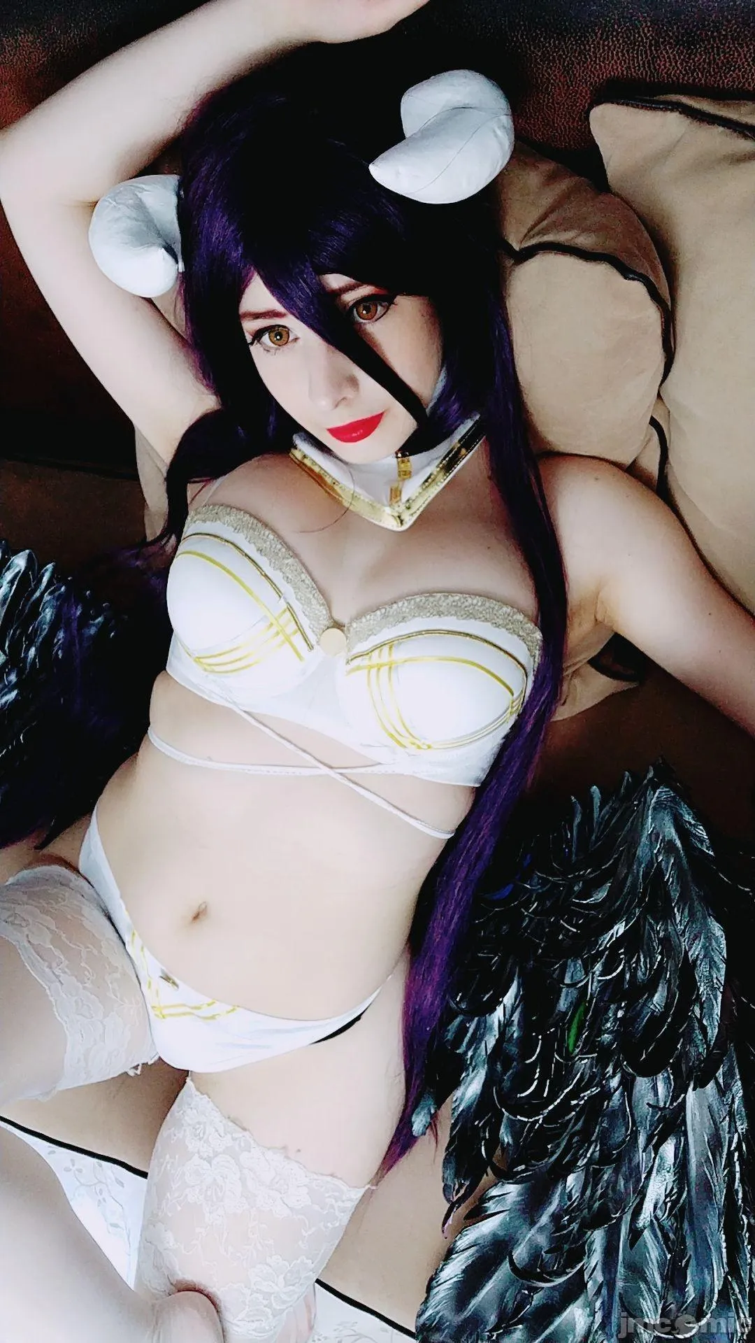 无翼乌工口里番无色无遮挡MikomiHokina-AlbedoLingerie(Overlord)