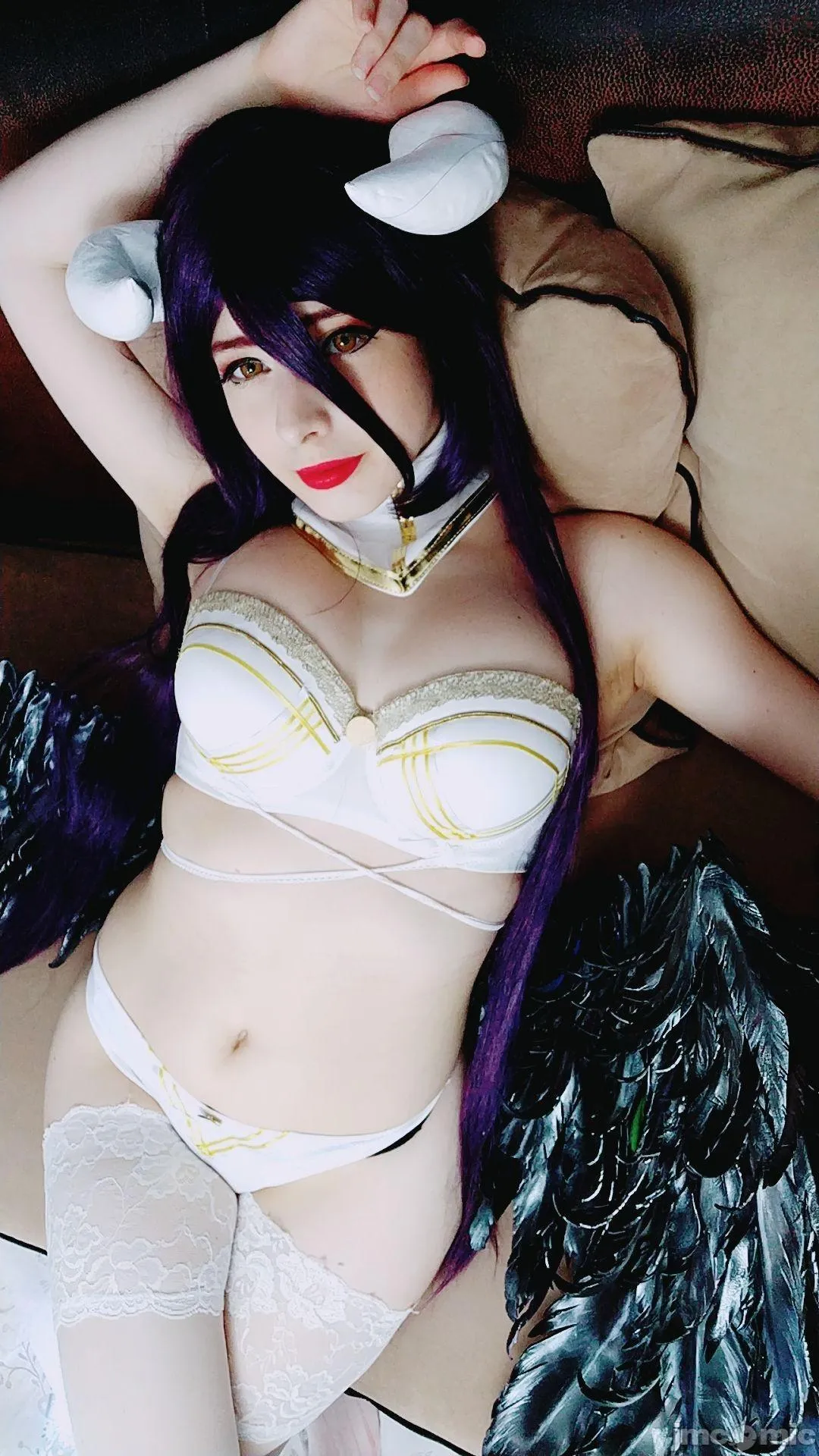 无翼乌工口里番无色无遮挡MikomiHokina-AlbedoLingerie(Overlord)
